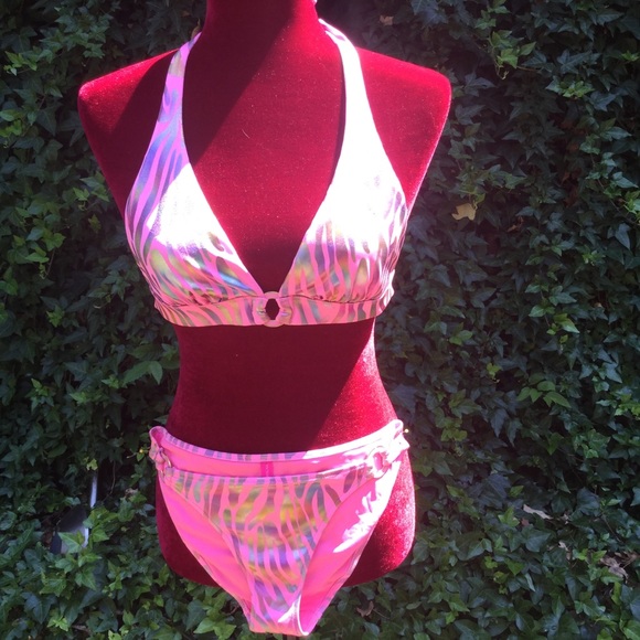 Victoria's Secret Other - Victoria Secret’s Two Piece Halter Bikini